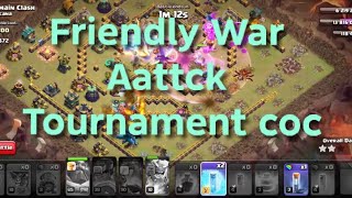 🔥 Friendly War Attack Strategy | Easy 3 Star ⭐ Clash of Clans #supercell #easy3star #coc 