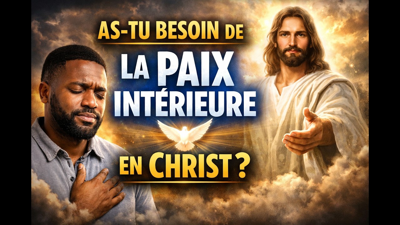AS-TU BESOIN DE LA PAIX INTÉRIEURE EN CHRIST? 5 CLÉS BIBLIQUES PUISSANTES/ MOTIVATION SPIRITUELLE