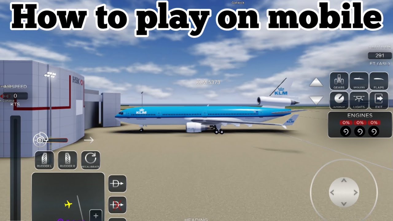 How to play on mobile! In project flight ! NOTE: This may be an ...