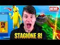 Il NUOVO PASS BATTAGLIA e la NUOVA MAPPA! REAZIONE STAGIONE 8 FORTNITE *Non ci credo*😱