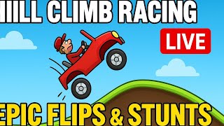 🚗 Hill Climb Racing LIVE | Epic Flips & Stunts - Watch Me Conquer the Hills! 🚀 screenshot 4