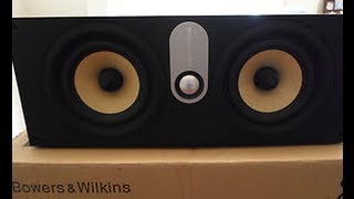 bowers and wilkins center channel speaker