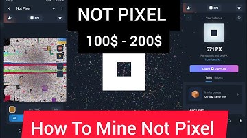 HOW TO MINE NOT PIXEL AIRDROP || NOTCOIN SECOND PROJECT || NOT PIXEL