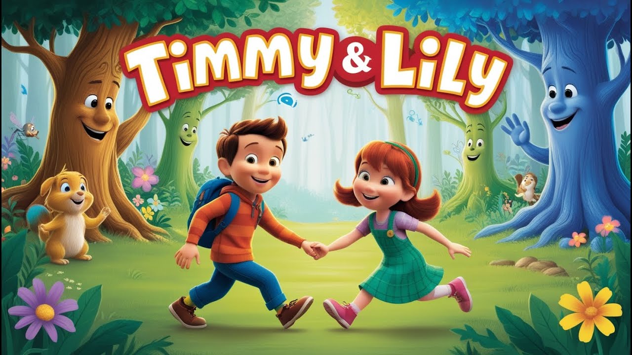 The Magical Forest Adventure: Timmy and Lily's Kind Journey Home - YouTube