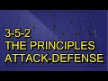 3-5-2 tactics! The principles! Attacking-defending!
