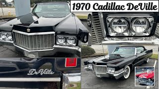 1970 CADILLAC DeVille - Awesome BLACK and CHROME! 🔥😮👀