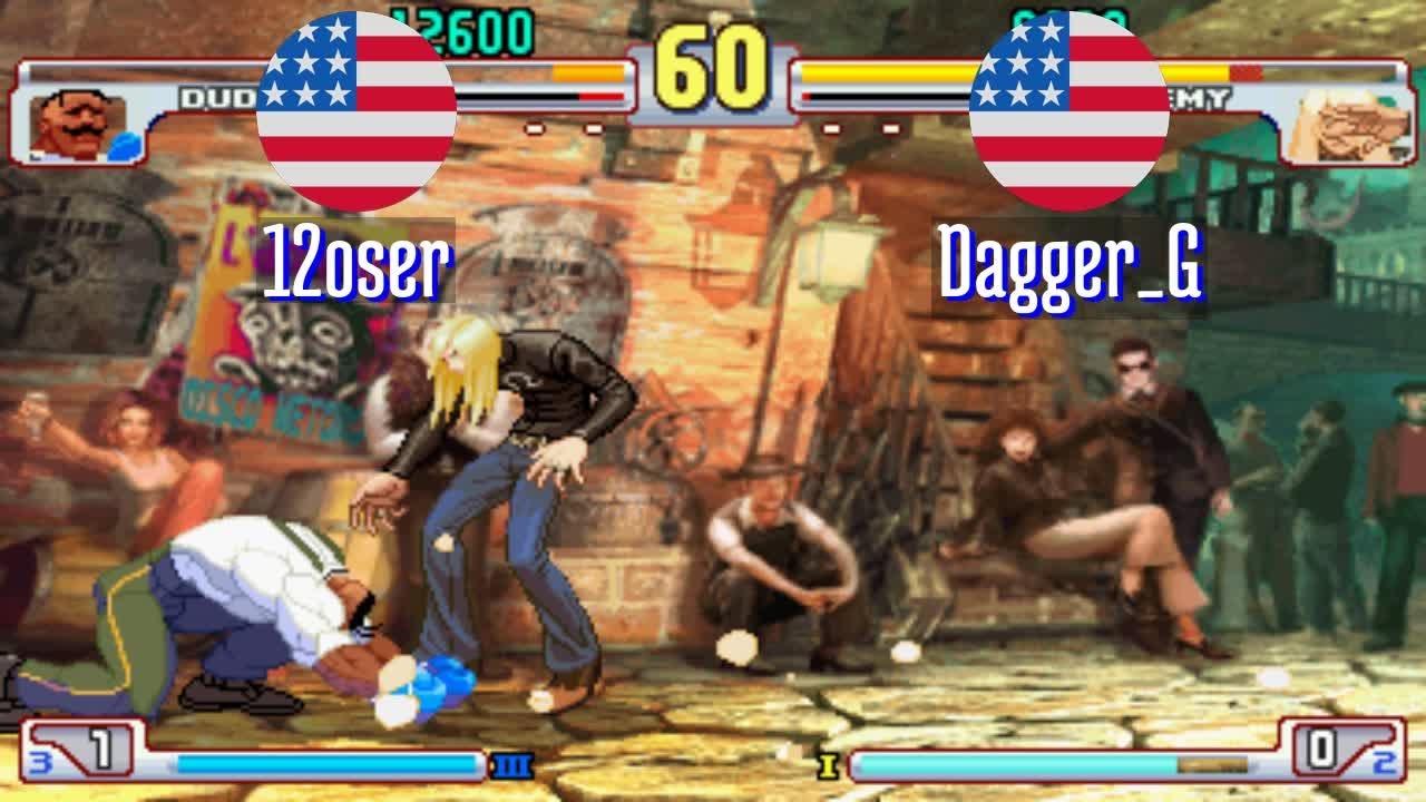 FT3 @sfiii3nr1: 12oser (US) vs Dagger_G (US) [SF III 3rd Strike sfiii sf3 Fightcade] Feb 18