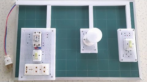 Lắp đặt mạch đèn cầu thang - CTST