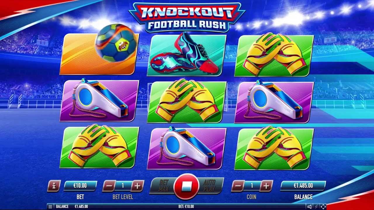 Knockout Football Rush Slot Review | Demo & Free Play | RTP Check video preview