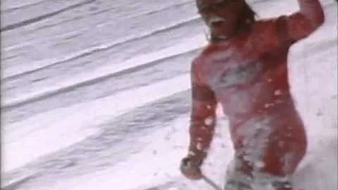 Skiing the Grands Montets in France's Chamonix Valley in '70s.mov