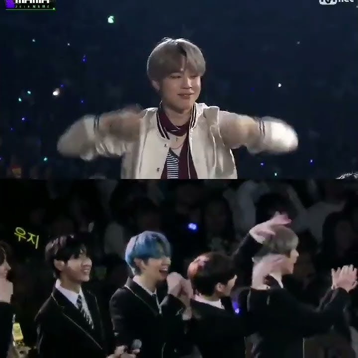 When TXT won AOTM and then supportive Jimin-#txt#bts#btstxt