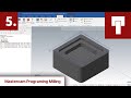 Milling Programing, Dynamic, and pushpull modeling - Mastercam 2025
