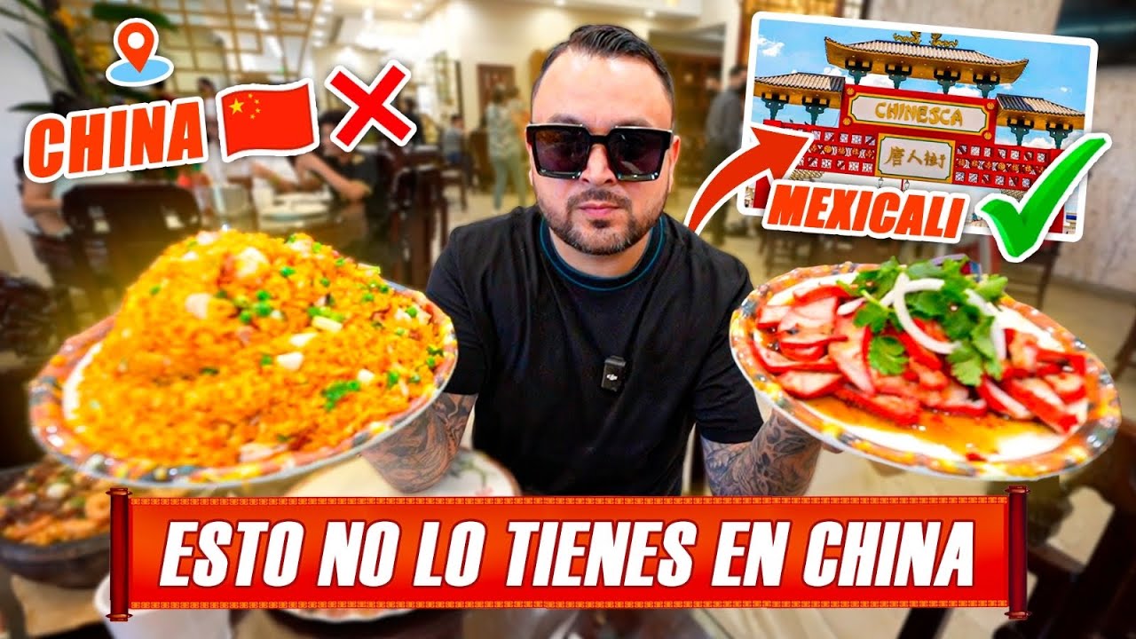 AQUÍ la comida china es MÁS BUENA que en China 🇨🇳 (Chinos mexicanos) 🇲🇽🍜
