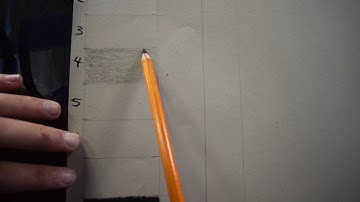 Charcoal Value Scale