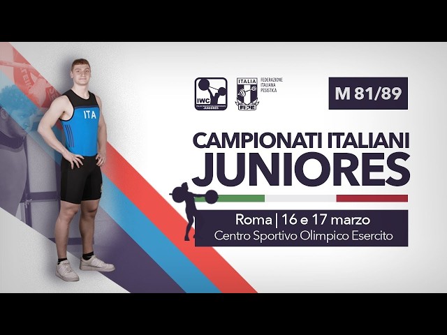 Archivio Storico - Campionato Italiano Juniores 2024 - Cat 81/89 M