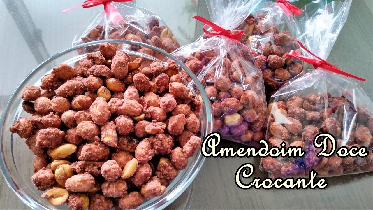 AMENDOIM DOCE CROCANTE-  VICIANTE - FAÇA E VENDA