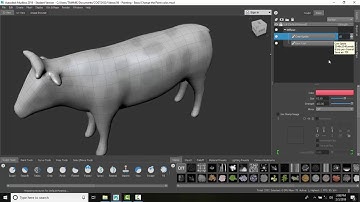Mudbox 06 16 Show or Hide a Paint Layer