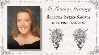 Rebecca Sykes-Sakota | Funeral Service