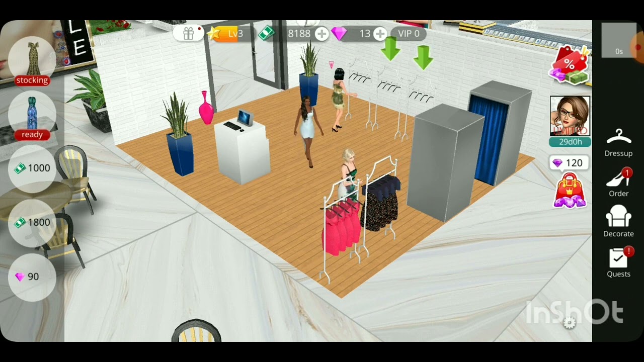 Fashion Empire Game Level 3 YouTube