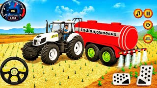 Modern Tractor Farming Driving Simulator 3D - New Tractor Games 2026 - Android Gameplay screenshot 1