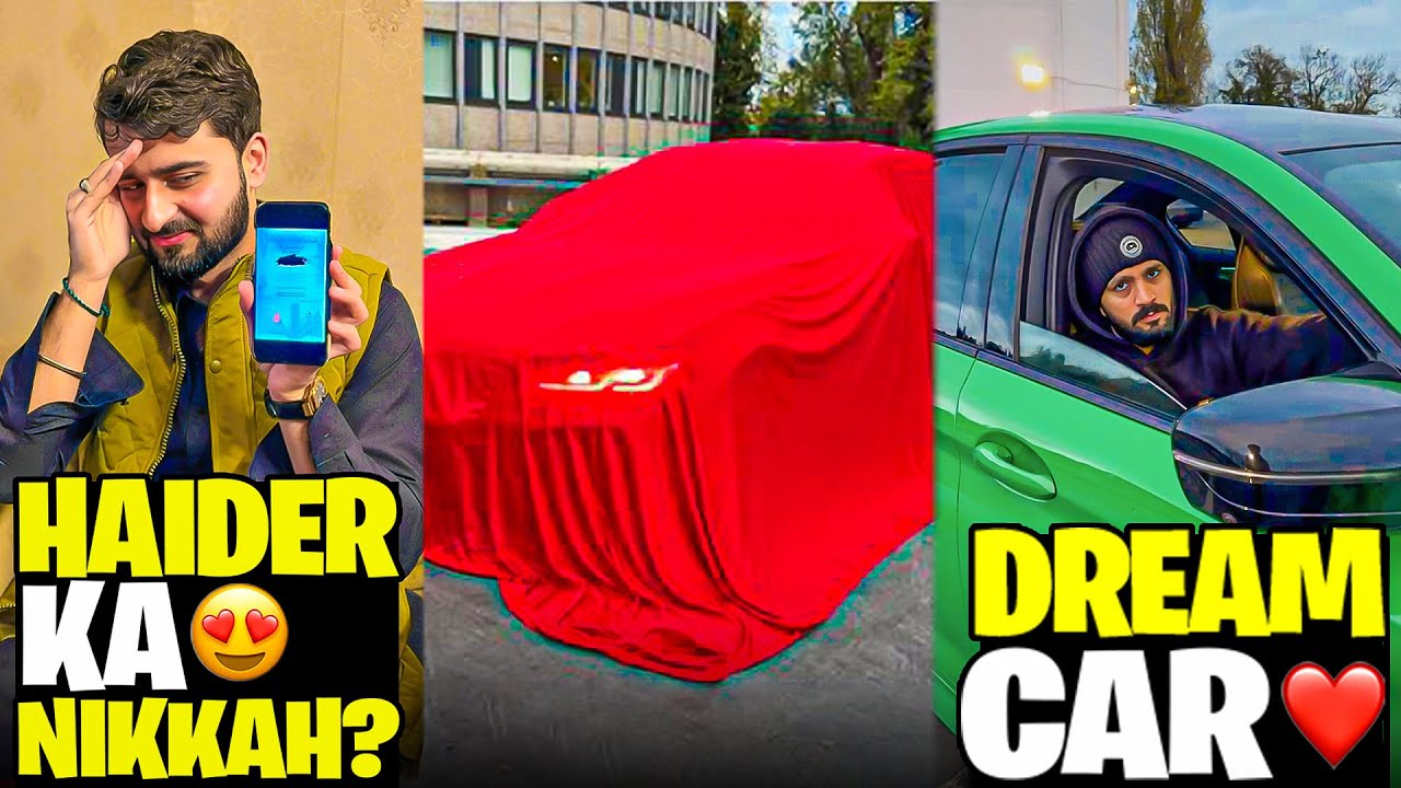 Haider Announced his Nikkah Finally😱Boys Dream Car Revealed in London😍