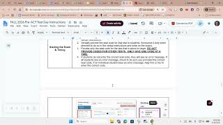 Details PreACT Proctor Training 2026 v2 Update