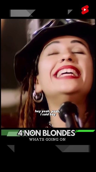 4 Non Blondes • What's Going On #shortsfeed #whatsgoingon