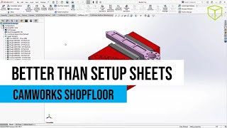 Better than Setup Sheets! CAMWorks ShopFloor