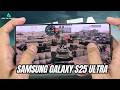 SAMSUNG GALAXY S25 ULTRA Test Game DELTA FORCE | Snapdragon 8 Elite Gaming Test