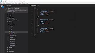 07   Create Array JSON