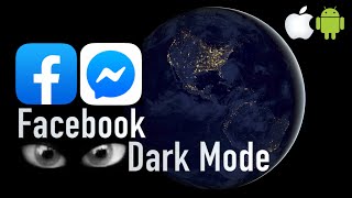 Facebook Dark Mode! How to enable on iOS and Android!!! screenshot 2