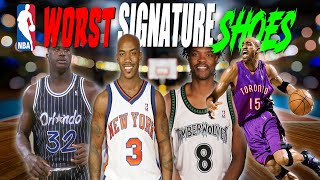 The NBA's ALL TIME Worst Signature Shoe's ( Jeff Teauge Club 520 Reaction )