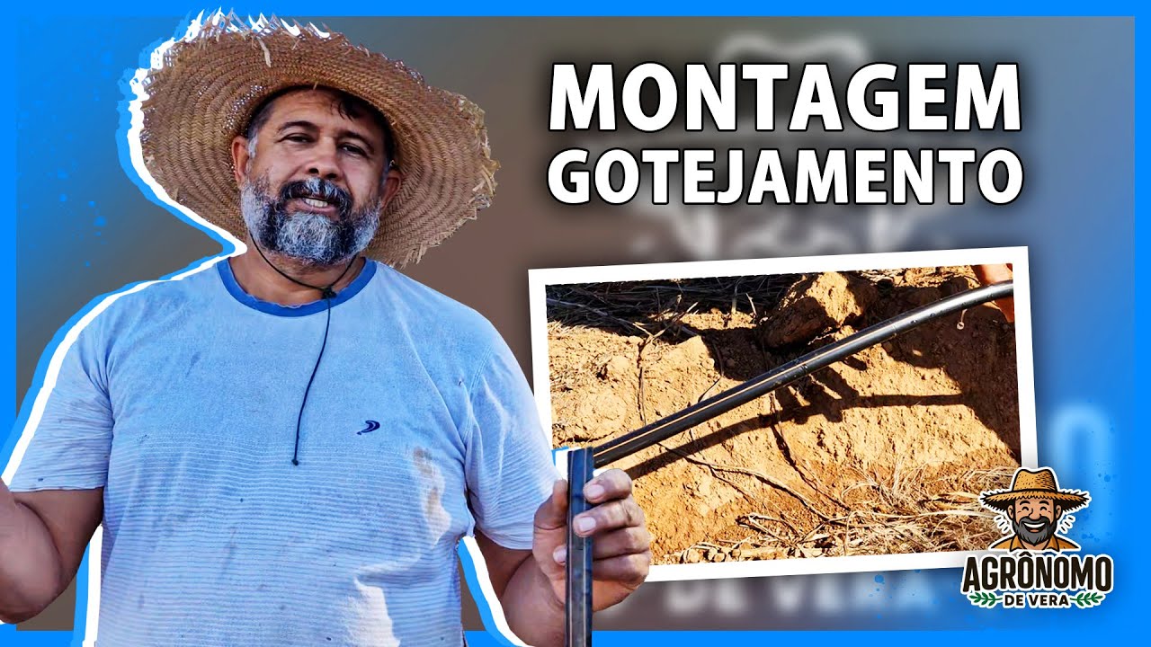 Montando IRRIGAÇÃO por GOTEJAMENTO Parte 2