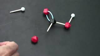 IS2-12B  Molecular models for baking soda plus citric acid