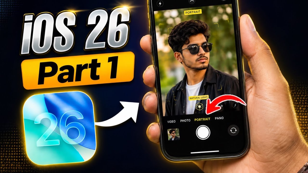 Ios 26 Potrait ios 26 Part 1। Portrait Camera। iphone। #ios26 #iphone #portraitCamera ...