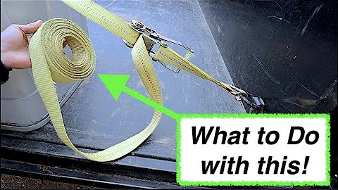 Ratchet strap excess strap FIX
