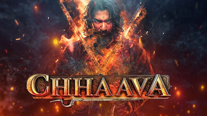 | Chhaava | Movie poster Motion | After effect #chhaava  #poster #motion