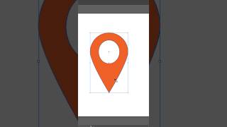 Make location icon in Adobe Illustrator #uxdesign