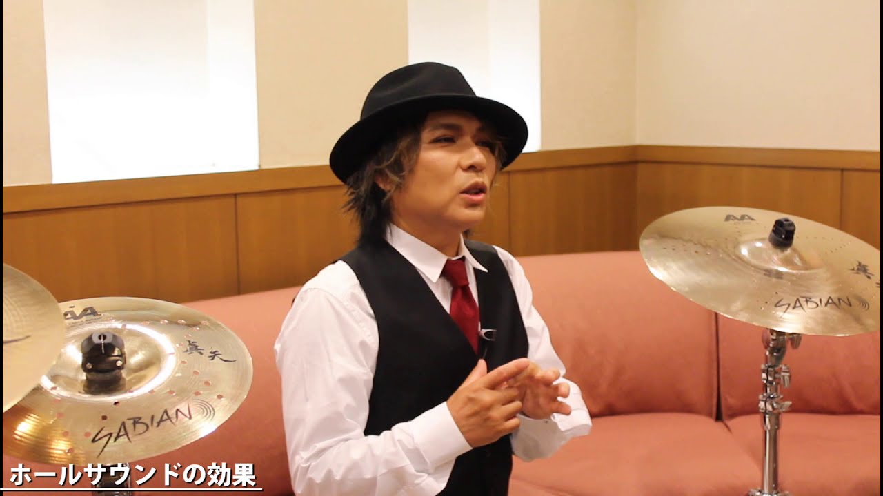 LUNA SEAの真矢さんモデルのSABIAN 限定品モデル[スターシンバル]の12