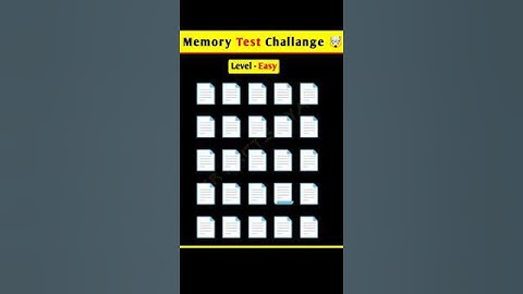 Memory Test || Riddles And Puzzle For Iq Test || part 21 || #quiztime #shorts