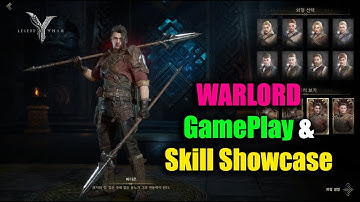 Legend of Ymir Warlord GamePlay & Vaardigheden Showcase