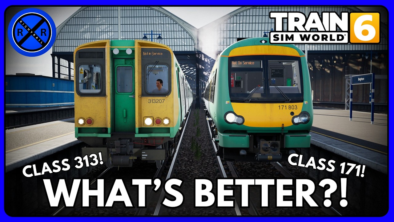 Что лучше? | Паровоз класса 313 против паровоза класса 171! | Train Sim World 6