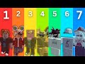7 Levels of Obby Players