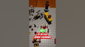 Lego Advent Calendar Day 1