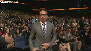 🔥💝Robert Downey Jr. got People's choice award - Best What'sapp Status || By Status Fobia