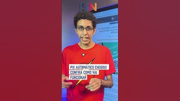 PIX AUTOMÁTICO CHEGA AOS BANCOS