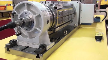 detron NC Rotary Table - 4th axis_detron_GX255H+SR_2014 TMTS(EARTH CHAIN)