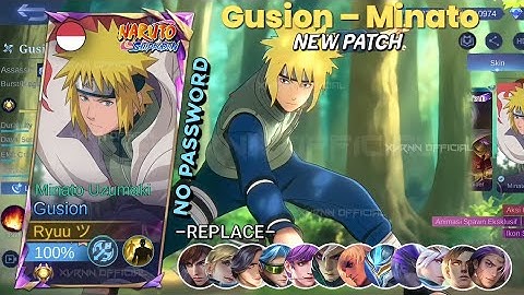 UPDATE Script Gusion X Minato Uzumaki No Password | Full Effect Voice | Patch Terbaru