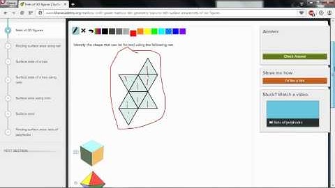 Telling what a figure is using nets - Khan Academy