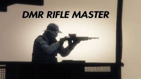 Marksman rifle with short scope is OP